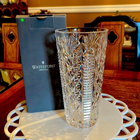 Waterford Crystal Accents Retired Waterford Crystal Vase Poshmark